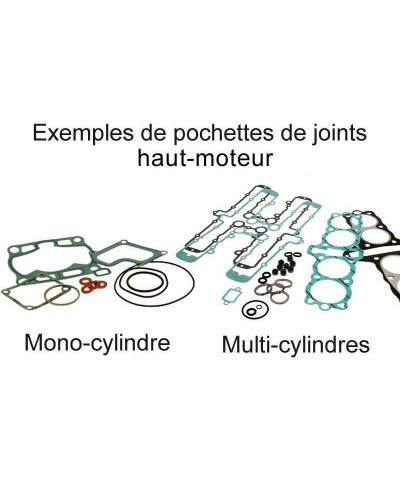 Pochette Joints Haut Moteur Moto CENTAURO KIT JOINTS HAUT-MOTEUR POUR CAGIVA 50 MITO 1998-99