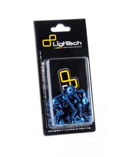 Visserie Moto Standard LIGHTECH Kit vis de carénage LIGHTECH cobalt alu (67 pièces) Bmw S1000Rr