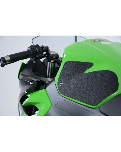 Stickers Réservoir Moto RG RACING Kit grip de réservoir R&G RACING translucide 2 pièces Kawasaki Ninja 400