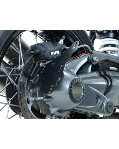 Support Plaque Immatriculation Moto R&G RACING Support de plaque R&G RACING noir BMW R NINE T