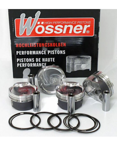 Piston Moto WÖSSNER Kit pistons forgés WOESSNER Ø 68,94mm 635cc Yamaha YZF-R6